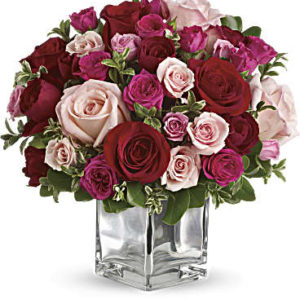 Love Medley Bouquet w/ Red Roses