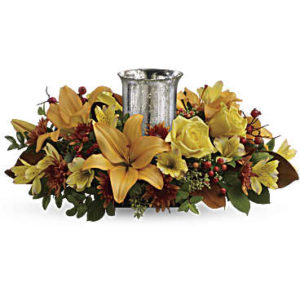 Glowing Gathering Centerpiece by Teleflora