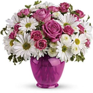 Teleflora's Pink Daisy Delight